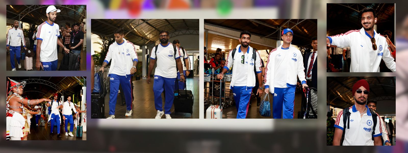 India Cricket Team Arrives in Sri Lanka